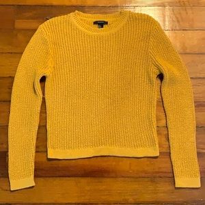 FOREVER 21 Mustard Yellow Sweater